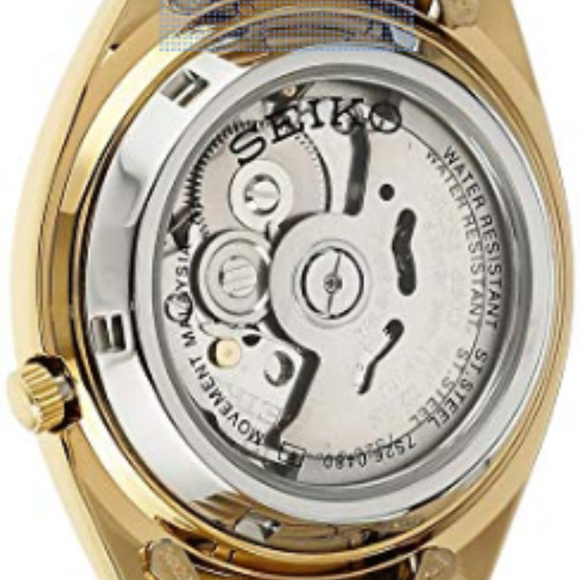 Seiko Mens Gold Watch - Picture 4 of 5